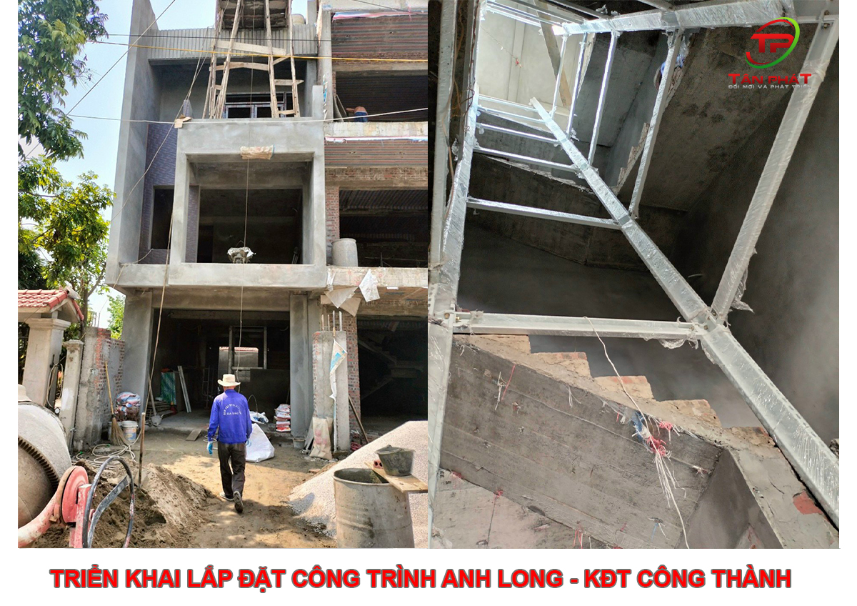 Triển Khai Lắp Đặt Công Trình  Anh Long - KĐT Công Thành - Tp Uông Bí