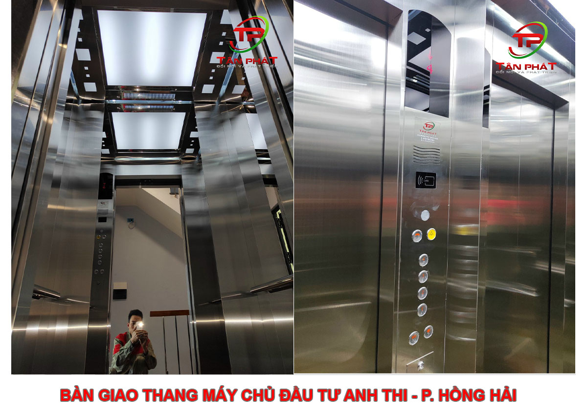 Bàn Giao Thang Máy Chủ Đầu Tư Anh Thi - P. Hồng Hải