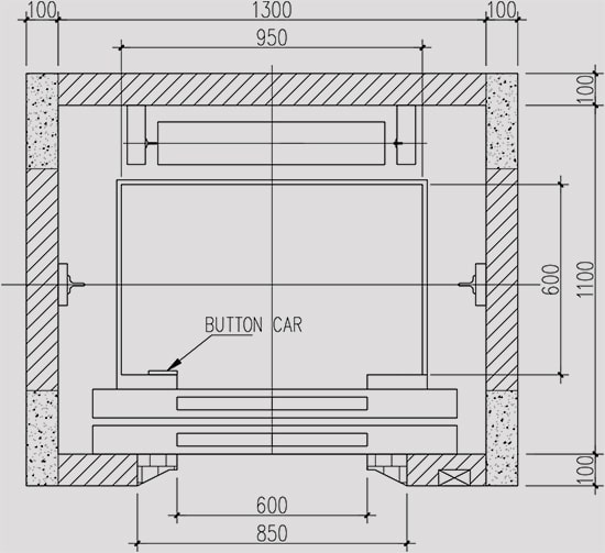 Kích thước thang máy gia đình: Tiêu chuẩn và bản vẽ chi tiết